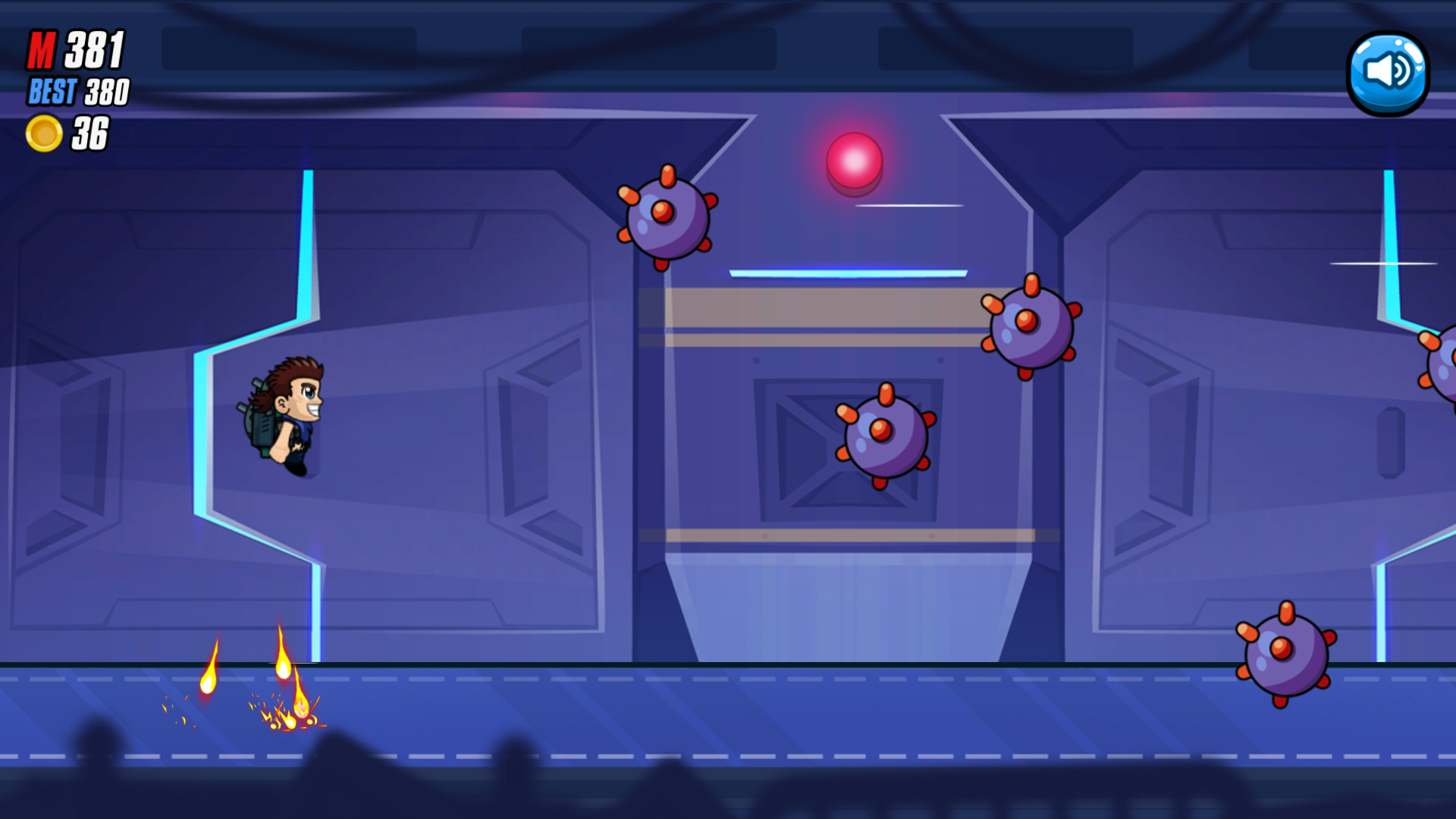 Jetpack Adventure screenshot 2