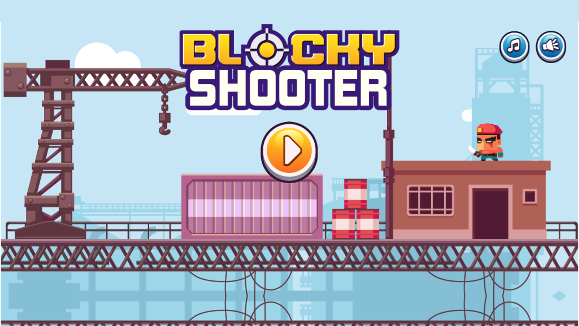 Blocky Shooter screenshot 1