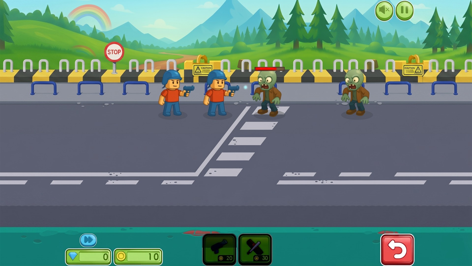 Obby vs Zombies screenshot 2