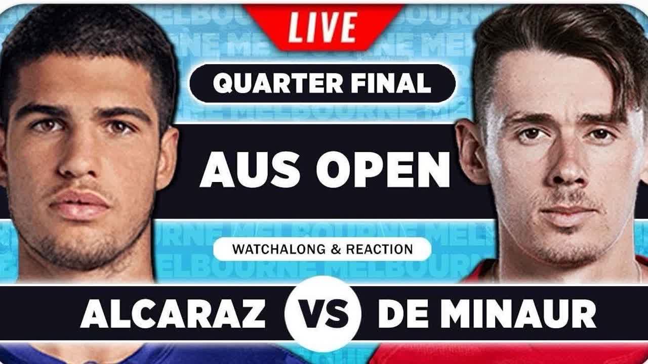 ALCARAZ vs DE MINAUR - Australian Open 2026